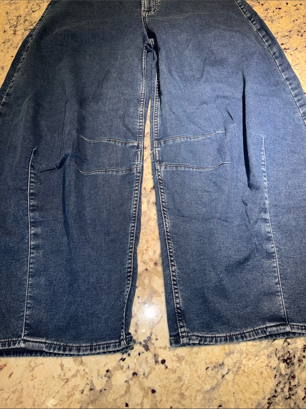 Gap Dark Wash Barrel Leg Denim Jeans - Picture 12 of 13